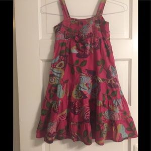Girls floral sun dress age 4/5
